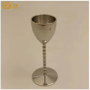 स्टेनलेस स्टील वाइन गोब्लेट चश्मा क्लासिक डिजाइन उच्च गुणवत्ता वाले गोब्लेट पर उच्च गुणवत्ता वाले गोदाम