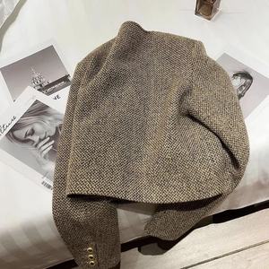 2025 Short <b>Spring</b> and Autumn New Style Simple French Style Socialite Ripple Fragrant Style Top <b>Cardigan</b> Jacket - Product Image 2