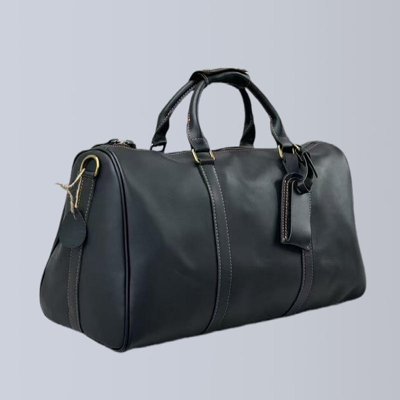 Crazy horse oil skin black