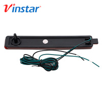 Vinstar Lentille rouge LED pare-chocs arrière LED réflecteur lumière répéteur latéral pour Cadillac pour CTS 2008-2013 pour CTS-V 2009-2014