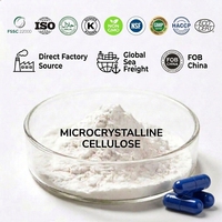 Poudre de cellulose microcristalline de qualité alimentaire, certification casher et halal, MCC102, cellulose microcristalline pour excipients de capsules