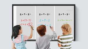 Pizarra Interactiva 4K HD de 65/75/86 Pulgadas, Videoconferencia HD, Pizarra Inteligente para Aula Escolar, Aprendizaje Remoto para Estudiantes - Product Image 2