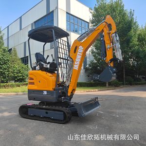 Excavadora de cadenas Jxt20u de 2 toneladas, totalmente hidráulica, pequeña, para construcción y excavación. - Product Image 3