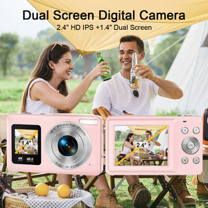 Mới Đôi Inch Đôi Màn Hình Thực & Phía Trước Pocke Mini 36MP 1080P Máy Ảnh Kỹ Thuật Số Wifi 16X Zoom Kỹ Thuật Số Cho Vlog Live Streaming - Product Image 3