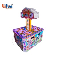 LIFUN Borne d'arcade Whack-A-Mole à monnayeur pour 2 joueurs, avec fonction de rédemption de tickets en option, pour enfants et centres de divertissement familial (FEC)