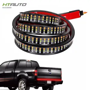 HTAUTO Redline 三重 LED 尾门灯带顺序琥珀色转向信号全功能反向制动运行