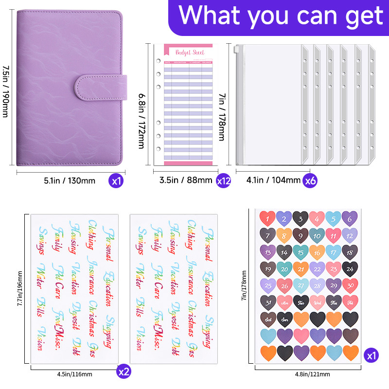 regular binder set