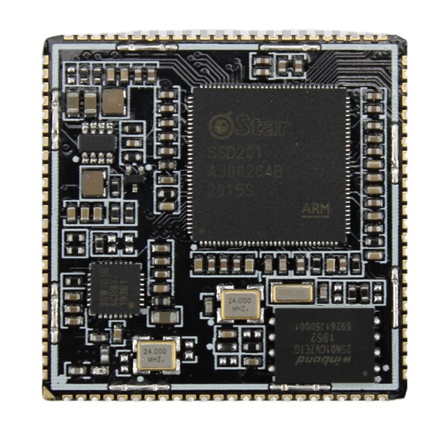 Original Sigmastar SSD201 Based IDO-SOM2D01 SOM Linux Module SoCARM Cor-tex A7 Core 1.2G AIoT Embedded Module Multi-interface