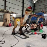 Modèle d'animatronique de dinosaure artificiel grandeur nature pour parc à thème, dinosaure Oviraptor animatronique, modèle d'Oviraptor fait main