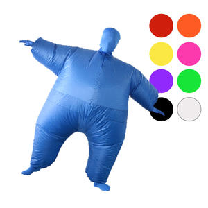 풍선 성인 턱시도 점프 슈트 할로윈 파티 코스프레 의상 코스프레 및 축제를위한 블로우 업 원피스 - Product Image 1