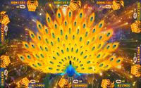 QIQU Software para Máquina de Juego de Pesca Arcade con Opciones de Dificultad, Peacock Kingdom Plus, Kit de Tablero de Juego de Pesca Completo en Chino