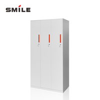 CHNSMILE Armoire de rangement pliable en métal écologique, durable et portable, avec serrure, pour salle de sport/appartement, moderne, pour bagages scolaires