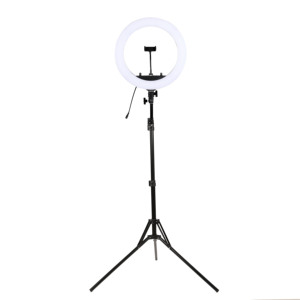 Ring Light <b>18</b> Inch Led 2700-6500K 55W Dimmable Photographic Lighting With Stand - Product Image 2