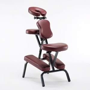 Factory Wholesale Low Price Customized Color Strong <b>Adjustable</b> Portable Foldable Facial Massage Chair With Foot Spa - Product Image 4