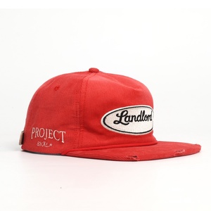 <span class=keywords><strong>Cappello</strong></span> Snapback in Velluto a Coste con Logo Personalizzato, 5 Pannelli, Non Strutturato, in Cotone Ricamato, con Visiera Piatta e Fibbia in Pelle - Product Image 3