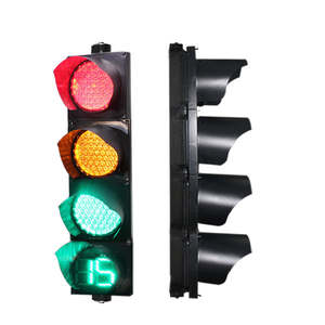 핫 세일 교차로 전용 4개 디스플레이 내용 교통 신호등 차량용 LED - Product Image 1