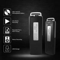 Enregistreur vocal USB avec réduction de bruit et horodatage, 2 Go/8 Go, prix de gros usine