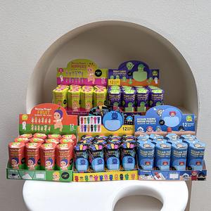 Élégant <span class=keywords><strong>Anime</strong></span> boîte aveugle mignon dessin animé Figure coque de téléphone voiture bureau décor Figurine point chiots autocollants bureau décoratif duc - Product Image 5