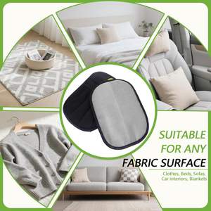 <b>Pet</b> Hair Removal Gloves Static Electricity Self Cleaning Portable Soft Two-Way <b>Brush</b> Deshedding Glove for Cats Dogs Grooming - Product Image 5