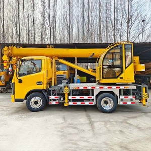 מנוף משאית שטח 6x6 לכל סוגי השטח, מנוף נייד הידראולי 10 טון לאתר בנייה מחוספס ומטומטם - Product Image 3