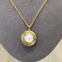 Collier Saturne en Cuivre au Design Rétro Tendance, Pendentif Bambou pour Femme, Accessoires de Mode