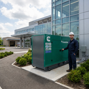 Generador Silencioso de 50 KVA 40kW con 480V, Insonorizado, para Respaldo de Energía en Pequeñas Fábricas, Precio de Fábrica - Product Image 2