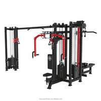 Offre Spéciale unisexe 5 Station équipement de gymnastique à domicile polyvalent multi-fonction force Fitness outil d'entraînement Mutli fonction Station