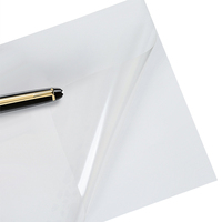 Auto-adhésif L: papier abel fabricant chinois argent PE PET BOPP étiquettes auto-adhésives transparentes rouleau jumbo