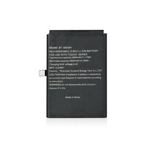 Batería de Repuesto de 3.85V 2900MAH para Escáner de Código de Barras Zebra TC20 TC25 BT-000334 BT-000334-01 - Product Image 1