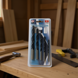 Mnj Wood Drill Bit Set 5 Pcs 10mm 8mm 6mm 5mm 4mm For Drilling In Wood - Product Image 2