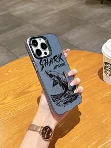 Cover per <span class=keywords><strong>iPhone</strong></span> con stampa squalo stile Street Art, modello antiurto per amanti dell'oceano, compatibile con <span class=keywords><strong>iPhone</strong></span> 17/16/15/14/<span class=keywords><strong>13</strong></span>/12 Pro Max - Product Image 6