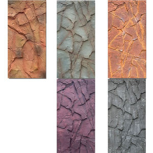 आधुनिक डिजाइन कृत्रिम pfox पत्थर दीवार पैनल स्टाइलिश घर या कार्यालय के लिए इंटीरियर और आउटडोर बड़े स्लैब पत्थर की सजावट - Product Image 6