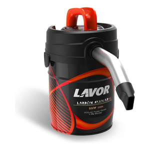 Aspiradora de cenizas Lavor de 4L y 500W con manguera metálica y filtro para la eliminación de cenizas - Product Image 2