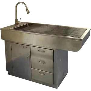 Mesa de Cirugía Veterinaria de Excelente Calidad DM para Hospital y Clínica, Mesa de Manejo de Animales, Instrumento Veterinario - Product Image 4