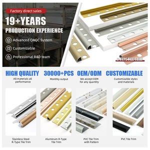 วินเซ่น  ขอบกระเบื้องอะลูมิเนียมคุณภาพสูง ทันสมัย ทนทาน กันน้ำ ติดตั้งง่าย รับประกัน 5 ปีขึ้นไป พร้อมตัวอย่างฟรี - Product Image 6