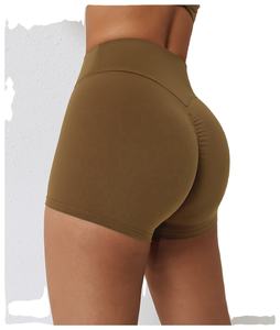 Wholesale Athletic Clothing <b>Ladies</b> Butt Lifting Gym Fitness Yoga Shorts - Product Image 4