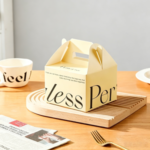 Caja <span class=keywords><strong>de</strong></span> Papel para <span class=keywords><strong>Alimentos</strong></span> <span class=keywords><strong>de</strong></span> Diseño Personalizado, Cajas Blancas <span class=keywords><strong>de</strong></span> Cartulina para Llevar Sushi, Pastelería, Pan y Otros Productos - Product Image 6