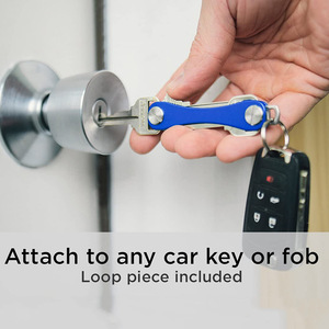 Keychain מארגן keychain מיני קומפקטי קליפ דף הבית אחסון מפתחות מתכת מחזיקי מפתחות רכב חיצוני - Product Image 5