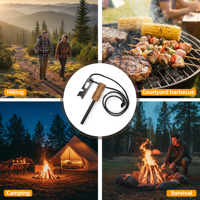 Allume-feu personnalisé Baiyuheng pour le camping, la survie en milieu sauvage, ensemble d'allume-feu en magnésium