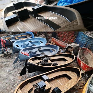 Thanh lịch 7.50 mét phong cách Hà Lan sloep thuyền Chất lượng cao sợi thủy tinh thân tàu với gỗ tếch sang trọng thiết kế Nước Du Lịch nghề thủ công - Product Image 6