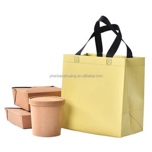 कस्टम थोक इको फ्रेंडली वाटरप्रूफ टेकवे खाद्य वितरण गैर बुना हुआ इन्सुलेटेड थर्मल लंच कूलर बैग - Product Image 4