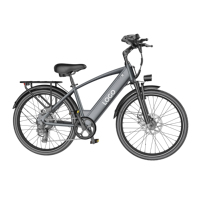 Bicicleta Eléctrica de Montaña y Carretera GOKEEP EP26, 250W, 48V, 26 Pulgadas, Frenos, Pedaleo Asistido, Precio de Fábrica al por Mayor, OEM, ODM