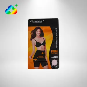 Sacos Ziplock plásticos para roupas de vestuário, lingerie feminina reciclada com impressão de logotipo personalizado