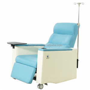Canapé de thérapie médicale de clinique BT-TN008, chaise inclinable de thérapie par Infusion IV, chaise de chirurgie d'hôpital avec table de poteau iv - Product Image 2