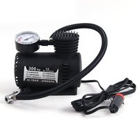 Pompe à air pour pneus de voiture portable 12V, gonfleur 300PSI, pompe électrique automatique, mini pompe à air, compresseur d'air pour voiture