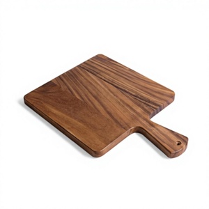 Plateau de service alimentaire, plateau à fromage, plateau en bois, passe au lave-vaisselle, rectangulaire, résistant à l'eau, respectueux de l'environnement, planche à découper de qualité supérieure - Product Image 2