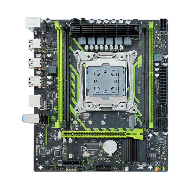 Intel Xeon E5 LGA2011-3 HM55 Chipset 128GB DDR4 M-ATX X99 Gaming Motherboard with Four Channels and SATA Hard Drive Interface