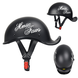 Casco de Seguridad Abierto SMR SMRZX306 Guangdong Retro Light Cruiser American Ducktail - Unisex, Ajuste Universal, Impermeable, Deportivo - Product Image 2