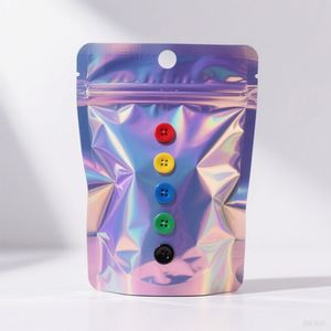 ถุงซิปพลาสติกโฮโลแกรมใสห่ออาหารกันความชื้นได้ถุงซิปโฮโลแกรมออกแบบได้ตามต้องการ - Product Image 5