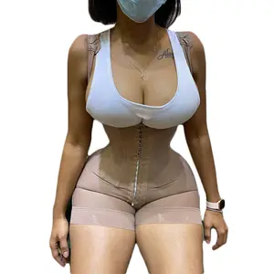 Fajas Colombianas Women Shapewear Post Surgery Compression Garment Girdles Tummy Control Butt Lifter Full Body Bbl Shaper